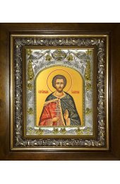 Икона Авраамий Болгарский, 14x18 см, в деревянном киоте 20х24 см, арт вк-3600