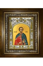 Икона Авраамий Болгарский, 14x18 см, в деревянном киоте 20х24 см, арт вк-3601