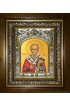 Икона Анатолий Константинопольский, 14x18 см, в деревянном киоте 20х24 см, арт вк-3636