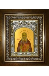 Икона Антипа Кириллов, 14x18 см, в деревянном киоте 20х24 см, арт вк-3640