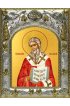 Икона Аполлинарий Равеннский 14x18 в серебряном окладе, арт вк-3645