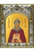 Икона Арсений Коневский 14x18 в серебряном окладе, арт вк-3648