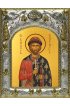 Икона Борис благоверный князь 14x18 в серебряном окладе, арт вк-3656