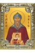 Икона Арсений Коневский серебро 18 х 24 со стразами, арт вк-3667
