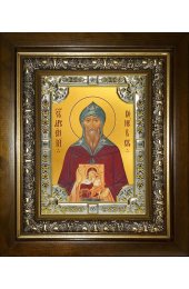 Икона Арсений Коневский, 18x24 см, со стразами, в деревянном киоте, арт вк-3700