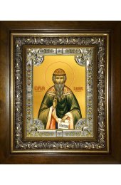 Икона Вадим Персидский, 18x24 см, со стразами, в деревянном киоте, арт вк-3705