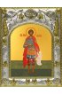 Икона Василиск Команский 14x18 в серебряном окладе, арт вк-3711