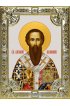 Икона Василий Великий серебро 18 х 24 со стразами, арт вк-3730