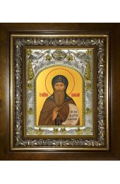 Икона Виталий Александрийский, 14x18 см, в деревянном киоте 20х24 см, арт вк-3748