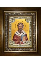 Икона Геннадий архиепископ Новгородский, 18x24 см, со стразами, в деревянном киоте, арт вк-3794