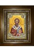 Икона Геннадий архиепископ Новгородский, 18x24 см, со стразами, в деревянном киоте, арт вк-3794