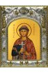Икона Глеб благоверный князь 14x18 в серебряном окладе, арт вк-3807