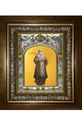 Икона Григорий Богослов, 14x18 см, в деревянном киоте 20х24 см, арт вк-3845