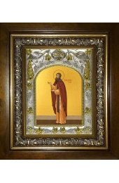 Икона Даниил Сербский, 14x18 см, в деревянном киоте 20х24 см, арт вк-3850