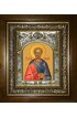 Икона Диомид Тарсянин Никейский, 14x18 см, в деревянном киоте 20х24 см, арт вк-3858
