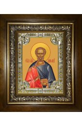 Икона Диомид Тарсянин Никейский, 18x24 см, со стразами, в деревянном киоте, арт вк-3871