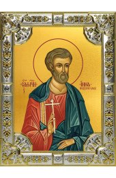 Икона Инна Новодунский 18 х 24 со стразами, арт вк-3899