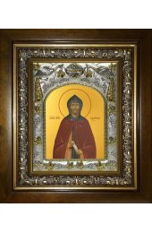 Икона Ефрем Сирин, 14x18 см, в деревянном киоте 20х24 см, арт вк-3907