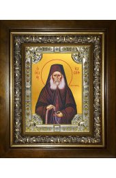 Икона Иосиф Исихаст, 18x24 см, со стразами, в деревянном киоте, арт вк-3992