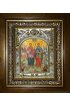 Икона Косьма и Дамиан мученики, 14x18 см, в деревянном киоте 20х24 см, арт вк-4024