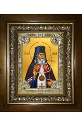 Икона Лука Крымский, 18x24 см, со стразами, в деревянном киоте, арт вк-4054