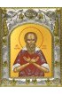 Икона Максим Тотемский, Христа ради юродивый, 14x18 в серебряном окладе, арт вк-4069