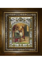 Икона Сампсон Странноприимец, 14x18 см, в деревянном киоте 20х24 см, арт вк-4090