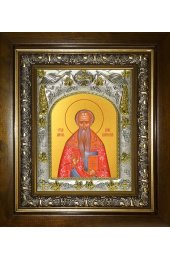 Икона Мирон Кизический, 14x18 см, в деревянном киоте 20х24 см, арт вк-4104