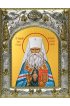 Икона Николай Могилевский, 14x18 в серебряном окладе, арт вк-4145