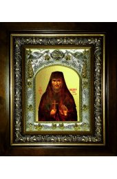 Икона Никифор Прокаженный, 14x18 см, в деревянном киоте 20х24 см, арт вк-4189