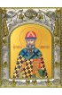 Икона Павел епископ Коломенский и Каширский, 14x18 в серебряном окладе, арт вк-4250