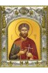 Икона Платон Анкирский, 14x18 в серебряном окладе, арт вк-4260