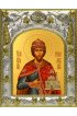 Икона Роман Рязанский, 14x18 в серебряном окладе, арт вк-4266