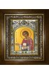 Икона Пантелеймон Целитель, 14x18 см, в деревянном киоте 20х24 см, арт вк-4300