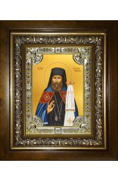 Икона Платон (Кульбуш) Ревельский, 18x24 см, со стразами, в деревянном киоте, арт вк-4340