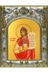 Икона Савел Персиянин (Савелий Персидский), 14x18 в серебряном окладе, арт вк-4347