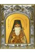Икона Севастиан Карагандинский (Фомин), 14x18 в серебряном окладе, арт вк-4353