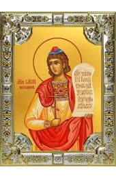 Икона Савел Персиянин (Савелий Персидский) 18 х 24 со стразами, арт вк-4389