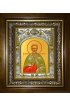 Икона Стефан Казанский, 14x18 см, в деревянном киоте 20х24 см, арт вк-4461