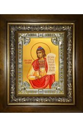 Икона Савел Персиянин (Савелий Персидский), 18x24 см, со стразами, в деревянном киоте, арт вк-4464