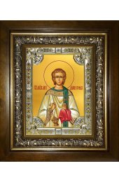 Икона Стефан архидиакон, 18x24 см, со стразами, в деревянном киоте, арт вк-4498