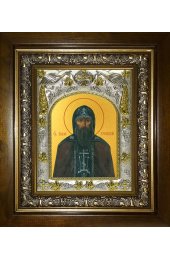 Икона Тихон Луховской, 14x18 см, в деревянном киоте 20х24 см, арт вк-4531
