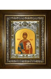 Икона Ярослав Мудрый, 14x18 см, в деревянном киоте 20х24 см, арт вк-4546