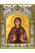 Икона Апфия (Аппия) Колосская, 14x18 в серебряном окладе, арт вк-4579