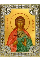 Икона Анастасия Романова 18 х 24 со стразами, арт вк-4585