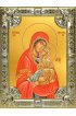Икона Анна, мать Пресвятой Богородицы 18 х 24 со стразами, арт вк-4587