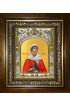 Икона Аглаида Римская, 14x18 см, в деревянном киоте 20х24 см, арт вк-4592