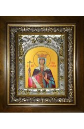 Икона Александра Римская, 14x18 см, в деревянном киоте 20х24 см, арт вк-4596