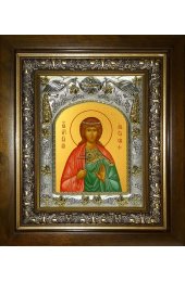 Икона Анастасия Романова, 14x18 см, в деревянном киоте 20х24 см, арт вк-4598