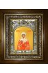Икона Анисия Солунская, 14x18 см, в деревянном киоте 20х24 см, арт вк-4601